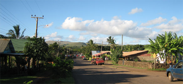 Hanga Roa Main Road
